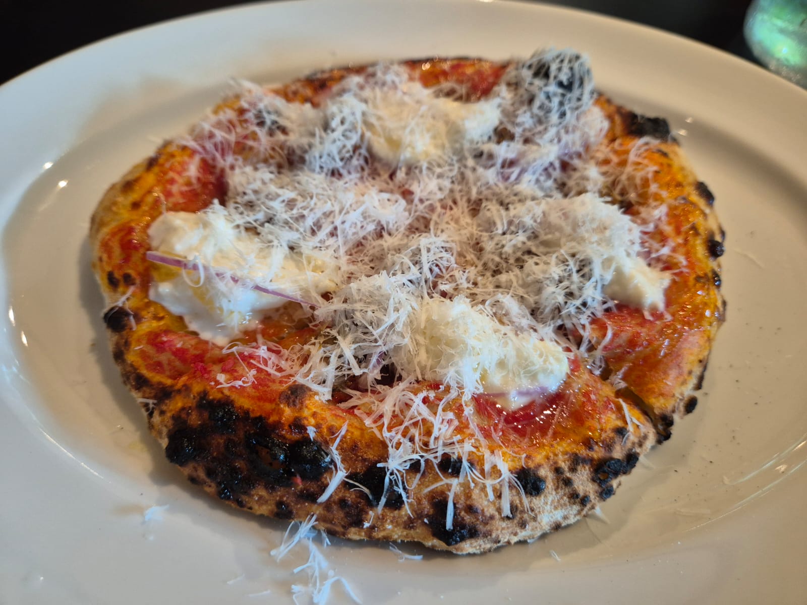 Wood-fired pizza